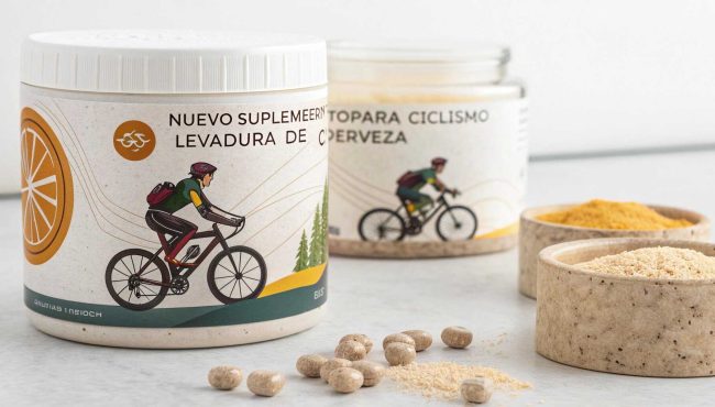 Nuevo suplemento para ciclismo levadura de cerveza