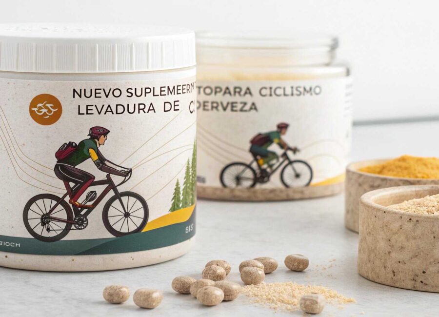 Nuevo suplemento para ciclismo levadura de cerveza