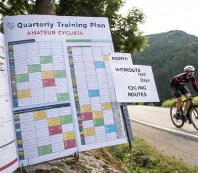 Plan trimestral de entrenamiento para ciclistas amateur