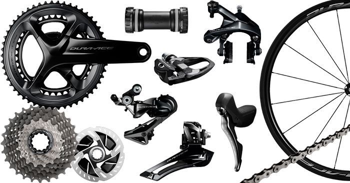 Grupos Shimano de carretera