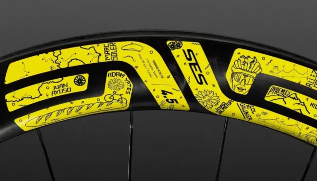 ENVE SES 4.5 las ruedas de Pogacar