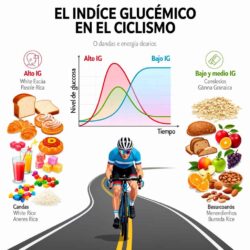 El índice Glucémico en el ciclismo
