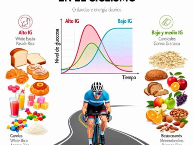 El índice Glucémico en el ciclismo