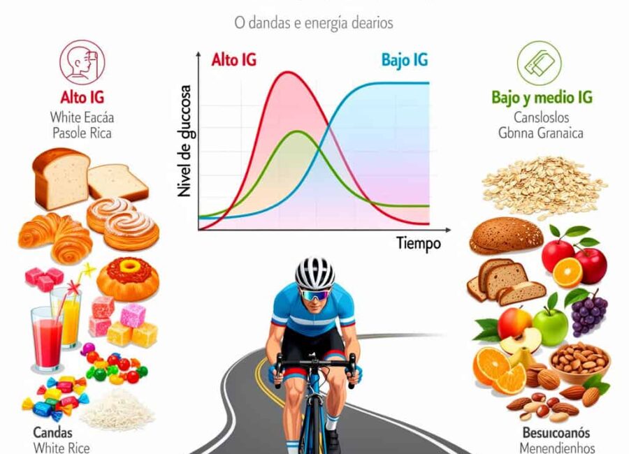 El índice Glucémico en el ciclismo