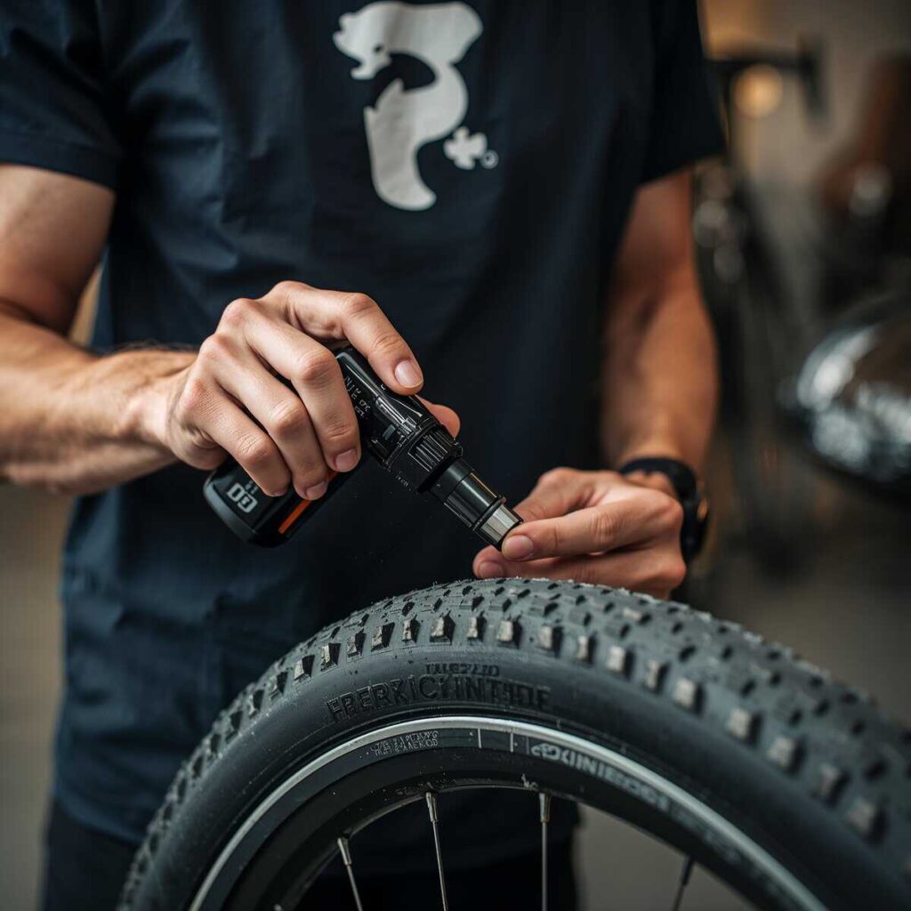 Mezclar líquido Tubeless