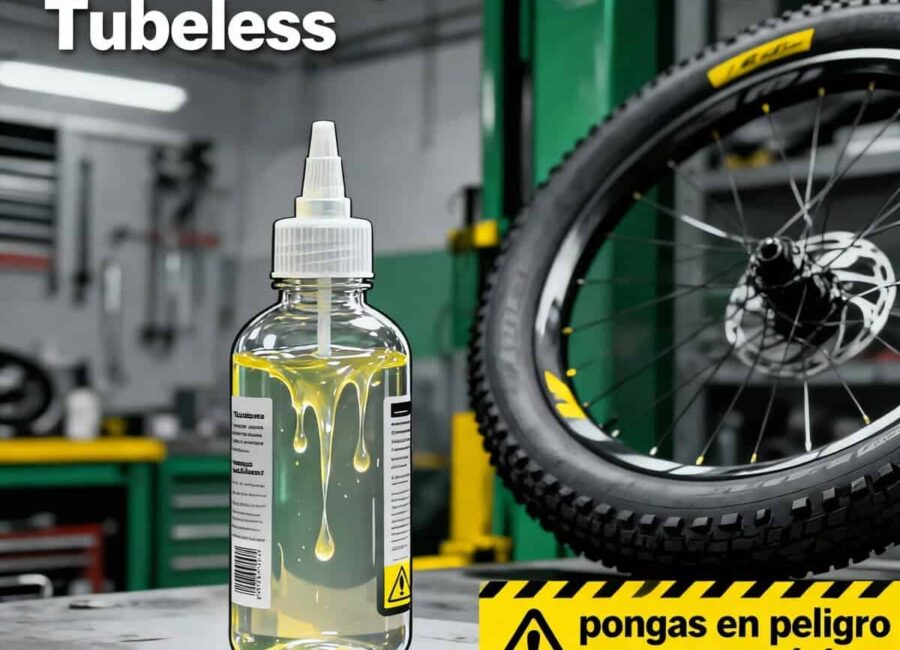 Mezclar líquido Tubeless
