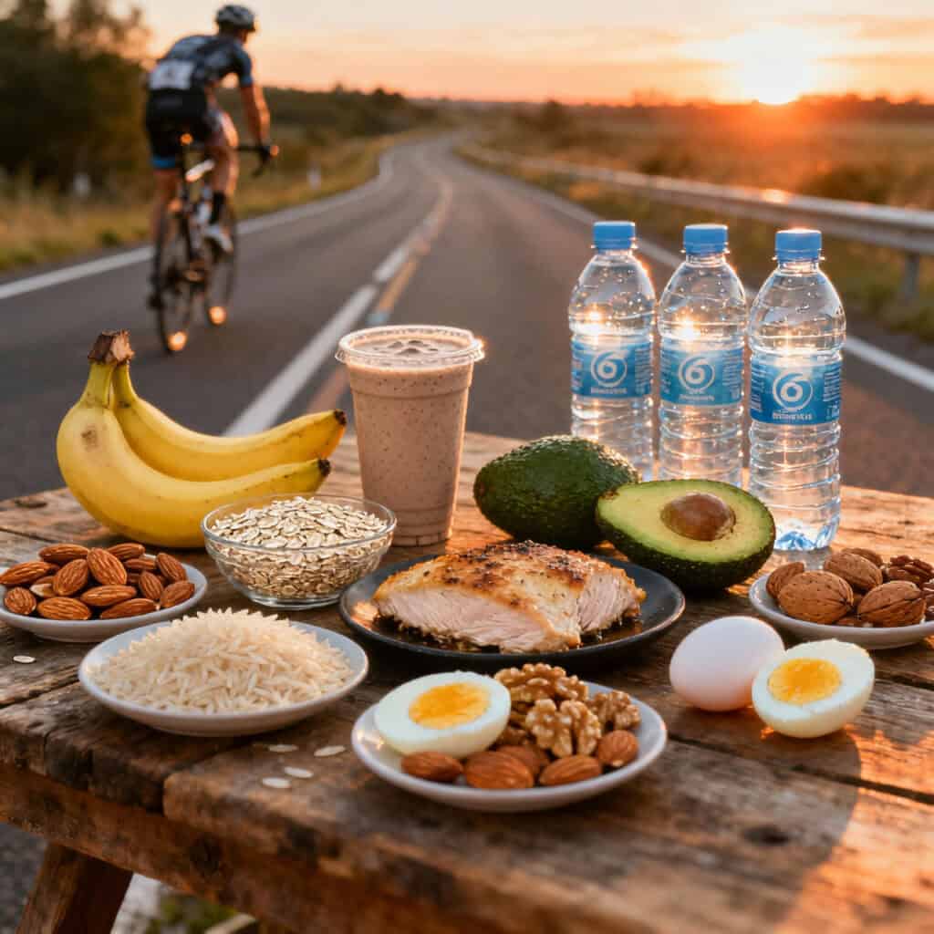 Alimentos indispensables en la dieta para ciclistas