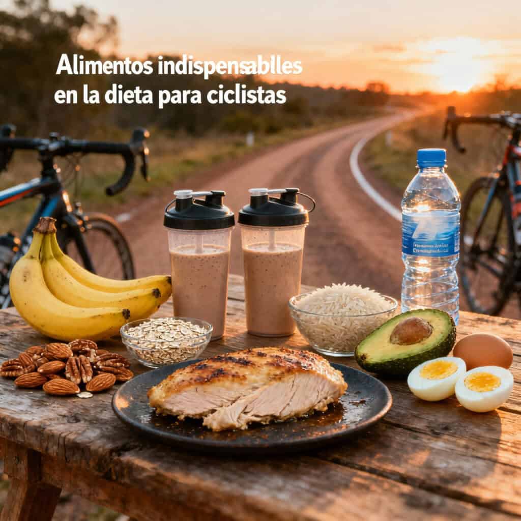 Alimentos indispensables en la dieta para ciclistas