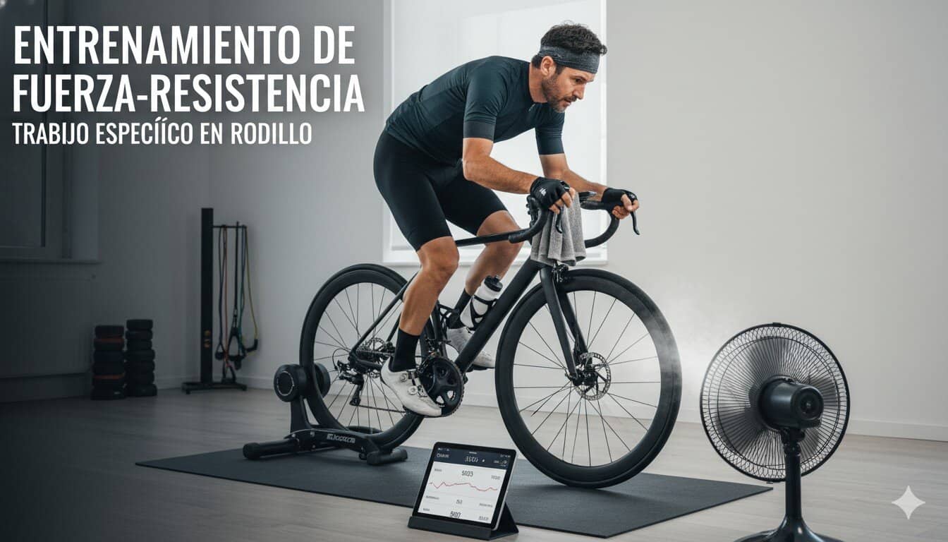 Trabajo en rodillo entrenar fuerza resistencia