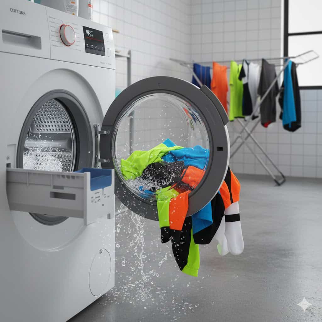 Es bueno lavar la ropa de ciclismo en la lavadora