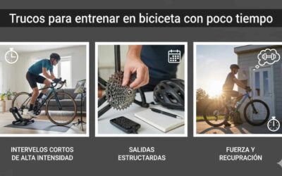 Trucos para entrenar en bicicleta con poco tiempo