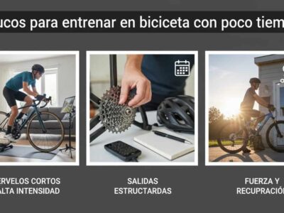 Trucos para entrenar en bicicleta con poco tiempo