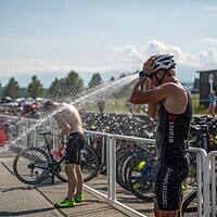 Duchas de agua fría en ciclismo