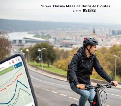Strava elimina miles de datos de ciclistas con e-bike