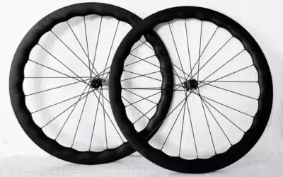 Juego de ruedas de bicicleta de carbono