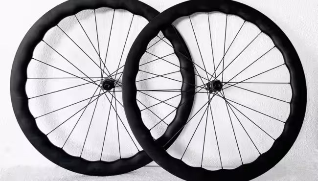 Juego de ruedas de bicicleta de carbono