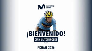 Movistar Team se rearma con Cian Uijtdebroeks hasta 2029