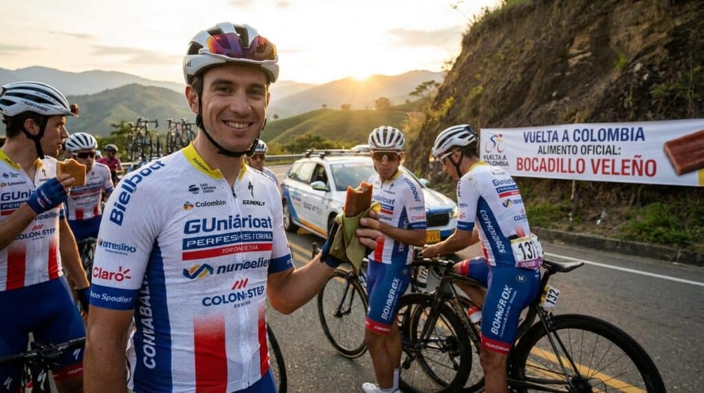 El bocadillo de guayaba o pastel veleño: el aliado de los ciclistas