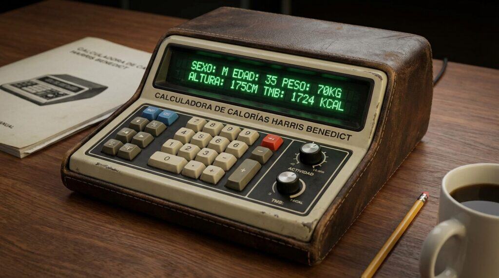 Calculadora de calorías Harris Benedict