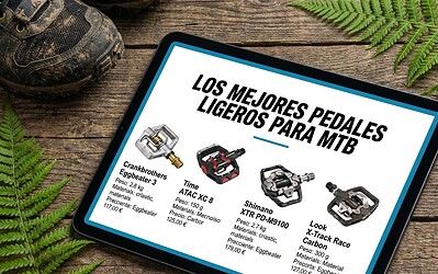 Los Mejores Pedales Ligeros para MTB