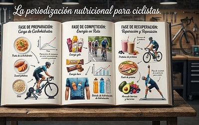 La periodización nutricional para ciclistas