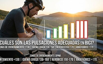 Cuáles son las pulsaciones adecuadas en bici