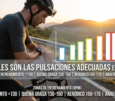Cuáles son las pulsaciones adecuadas en bici