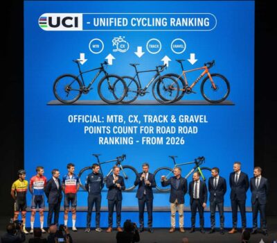 los puntos de MTB, CX, pista y gravel valdrán para el ranking de carretera desde 2026