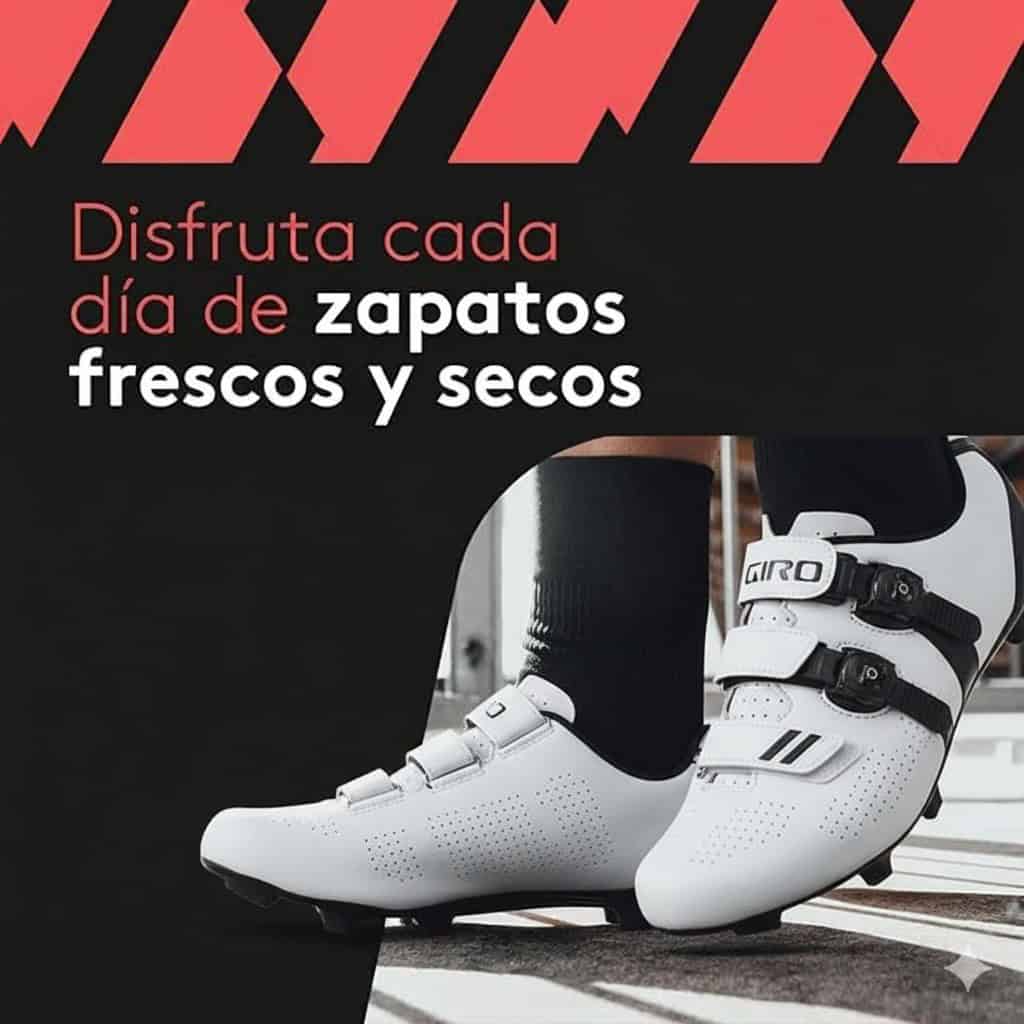 Secador de zapatillas para ciclismo