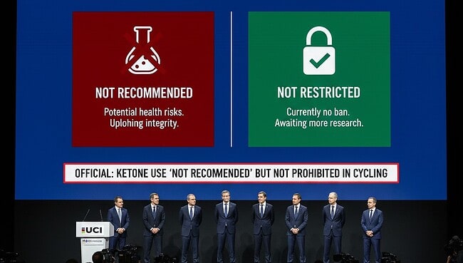 La UCI no aconseja las Cetonas pero no las prohibe