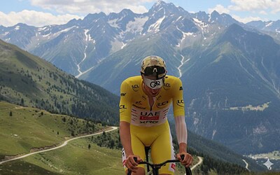 Porque Pogacar calienta con sprints de alta cadencia