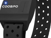 Cinturón de control de frecuencia cardíaca para entrenamiento fitness y running, equipado con tecnología Coospo.