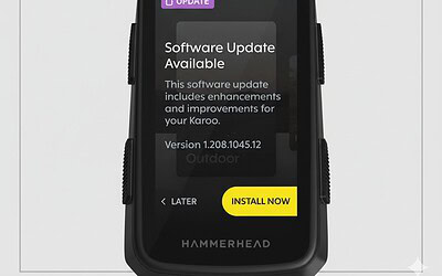 Actualizaciones para Hammerhead Karoo y Karoo 2