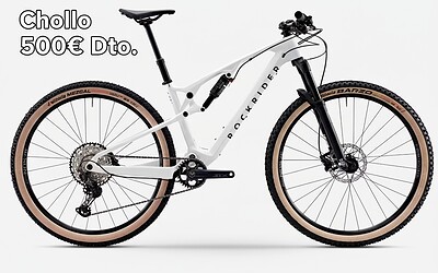 Rockrider doble suspensión carbono XC Race 900 S