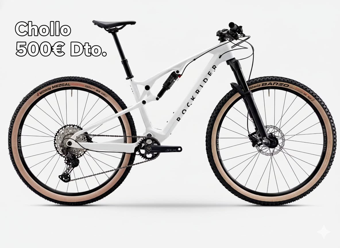 Rockrider doble suspensión carbono XC Race 900 S