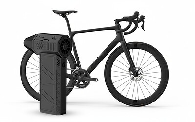 Ventilador turbo portátil para secar la bicicleta