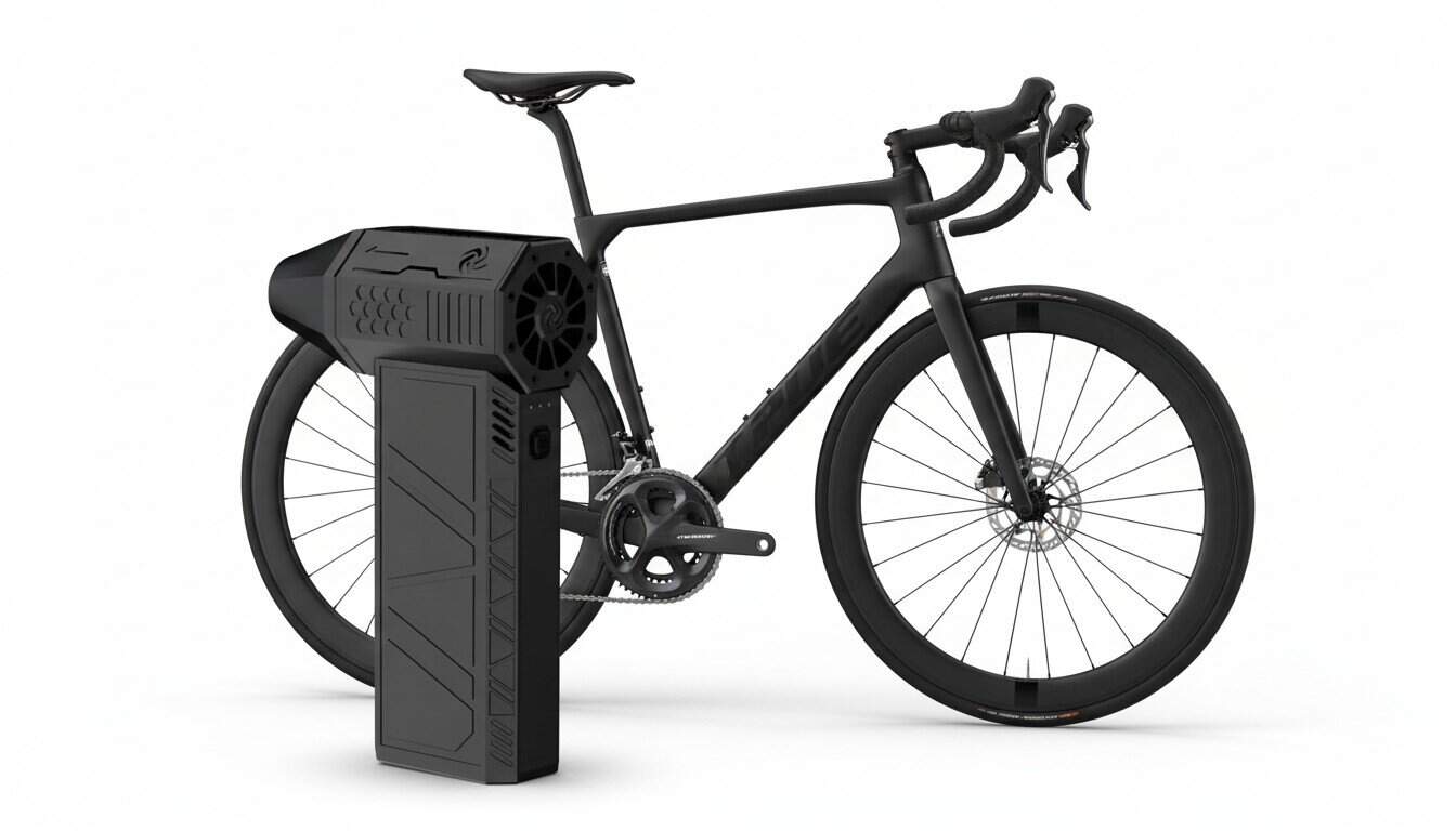 Ventilador turbo portátil para secar la bicicleta