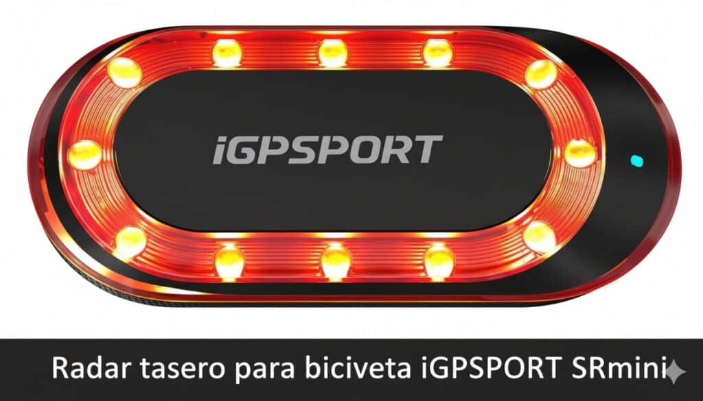 Radar trasero para bicicleta iGPSPORT SRmini
