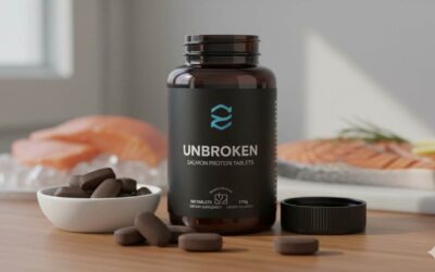 Pastillas de proteína de salmón