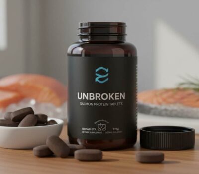 Pastillas de proteína de salmón