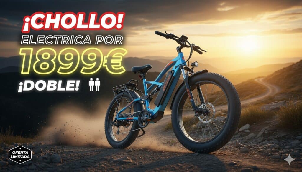 Chollo ELECTRICA POR 1899€ DOBLE