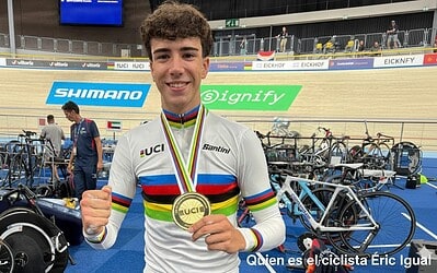 Quién es el ciclista Éric Igual