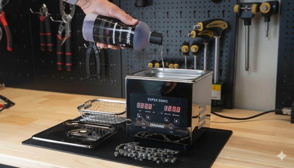 Limpiador ultrasónico de cadenas Super Sonic
