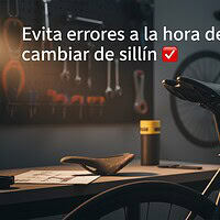 Evita estos errores a la hora de cambiar de sillín