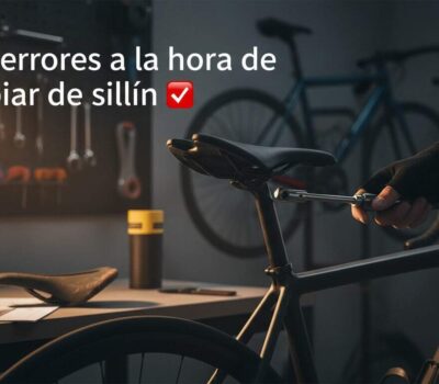 Evita estos errores a la hora de cambiar de sillín