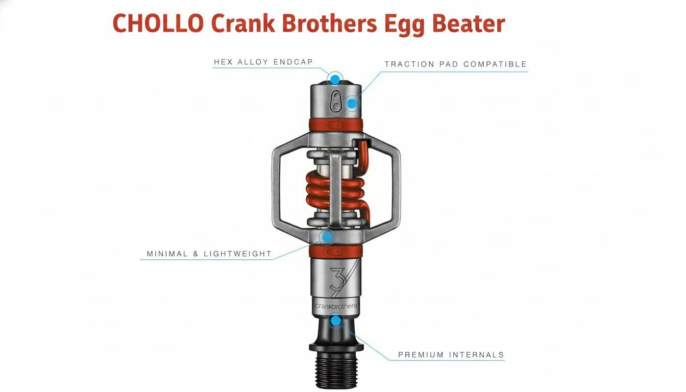 pedales Crank Brothers Egg Beater