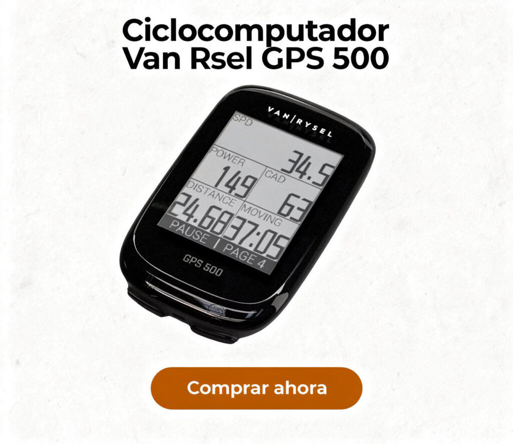 Ciclocomputador Van Rysel GPS 500