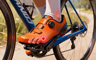 Dolor en los pies cuando vamos en bicicleta