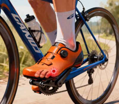 Dolor en los pies cuando vamos en bicicleta