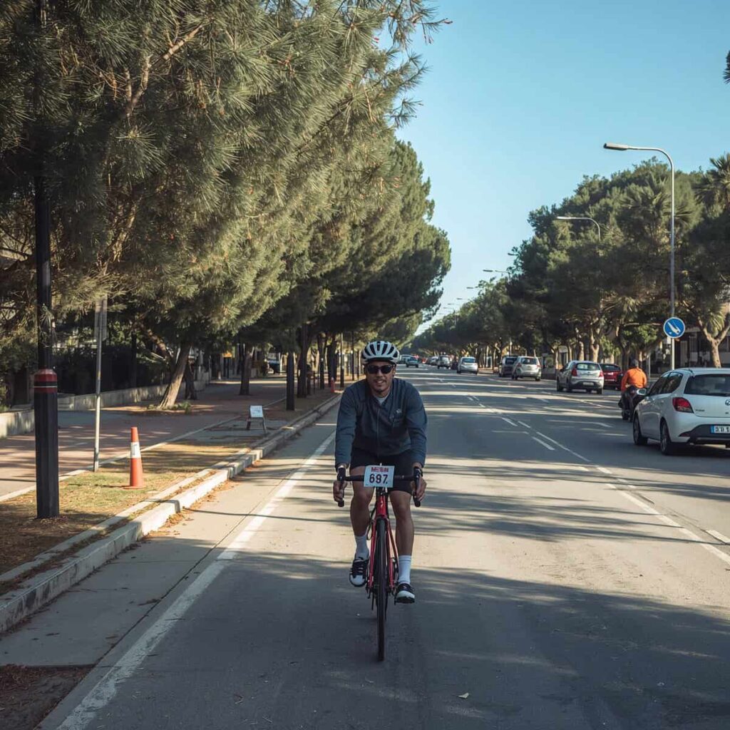 Frecuencia cardíaca en ciclistas
